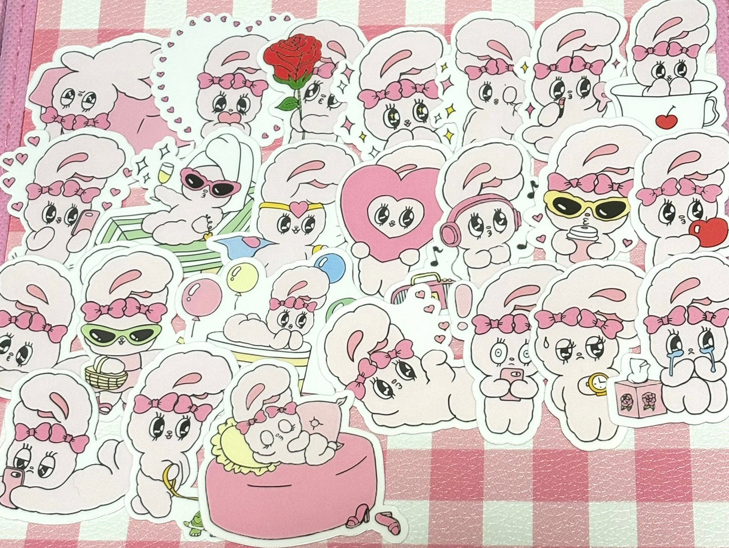 Esther Bunny 10, 24 pcs, stickers