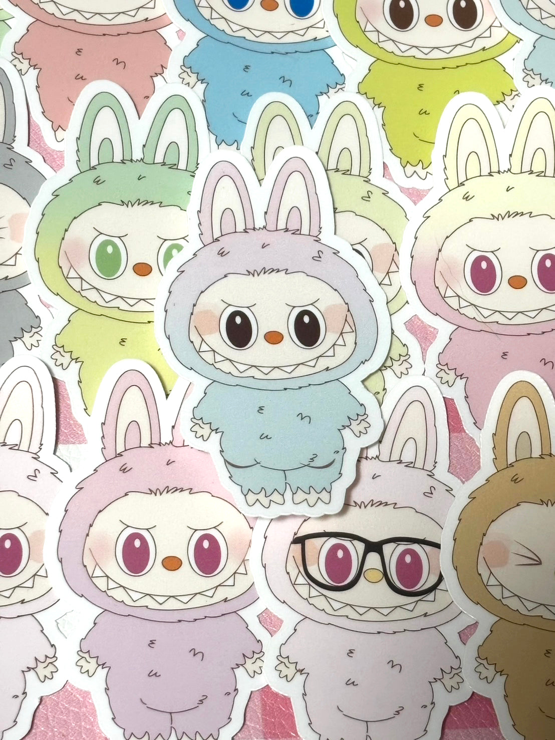 LABUBU 2, 18 pcs, The Monsters, POPMART, stickers