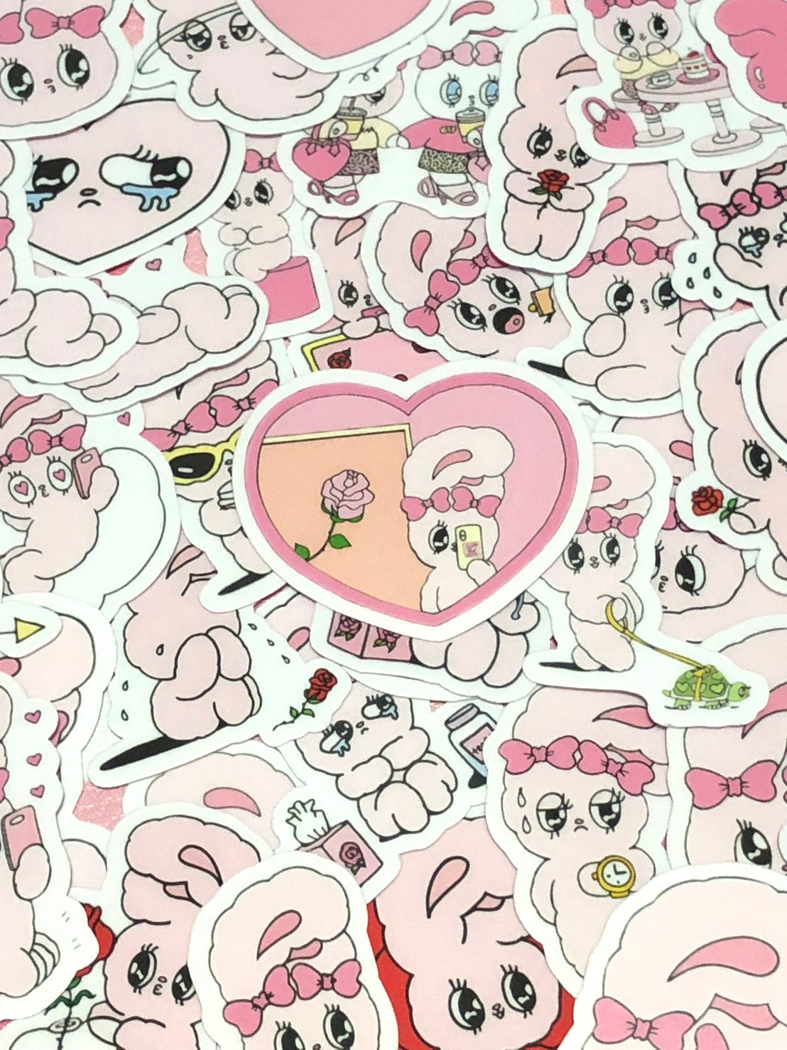 Esther Bunny 1, 40 pcs, stickers