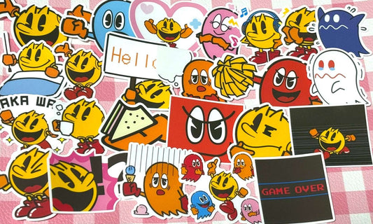 Pacman 2, 24 pcs, stickers