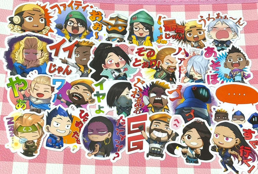 VALORANT 1, 24 pcs, stickers