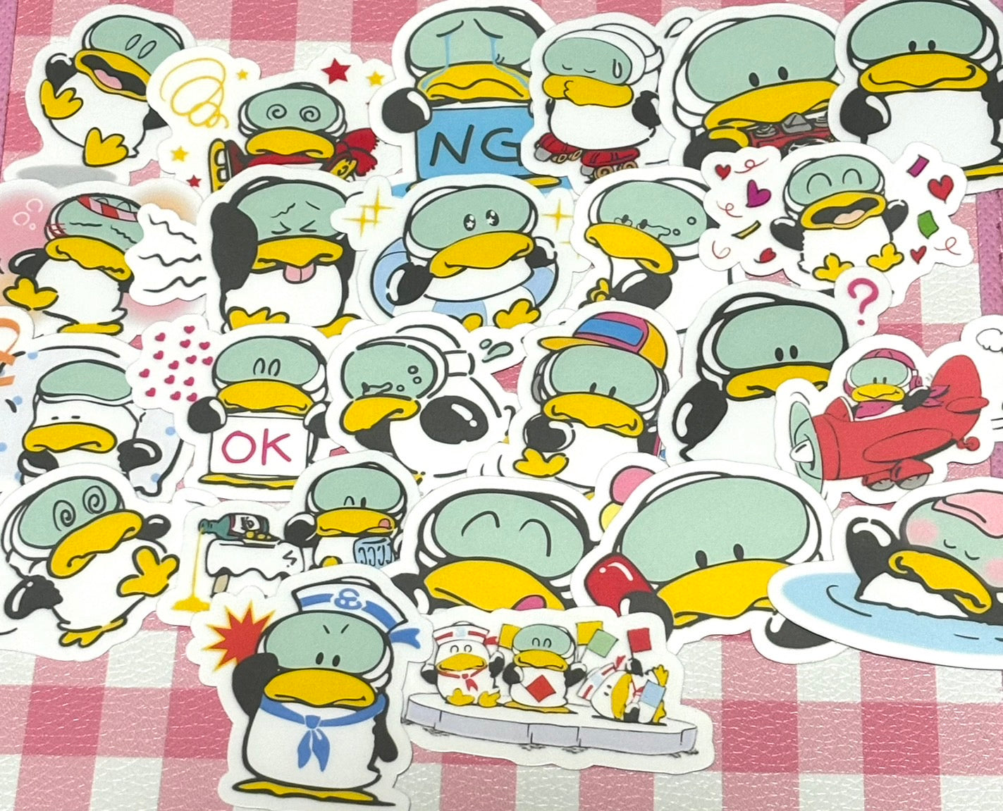 Let's Chat 5, 24 pcs, Showa Retro, Benjamin, stickers