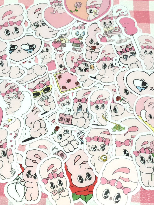 Esther Bunny 1, 40 pcs, stickers