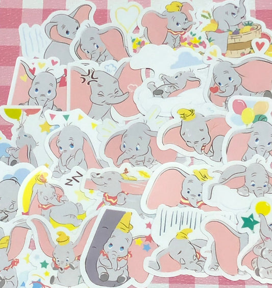 Dumbo, 24 pcs, Disney, stickers