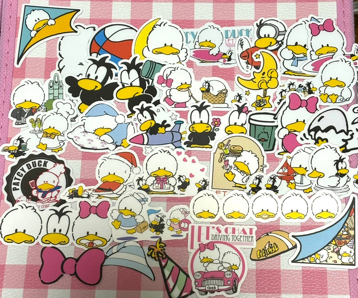 Let's Chat 1, 36 pcs, Showa Retro, stickers