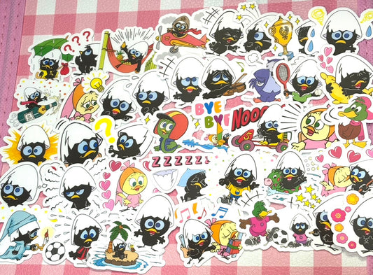 Calimero, 40 pcs, stickers