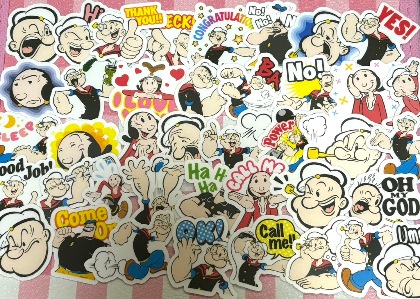Popeye 1, 40 pcs, stickers