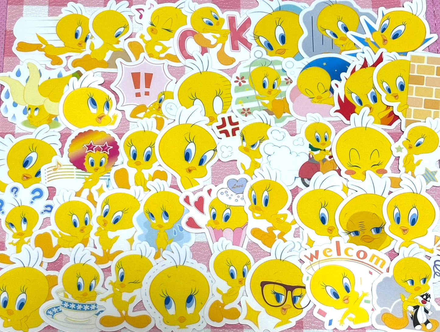 Tweety 3, 40 pcs, Warner Bros, Looney Tunes, stickers