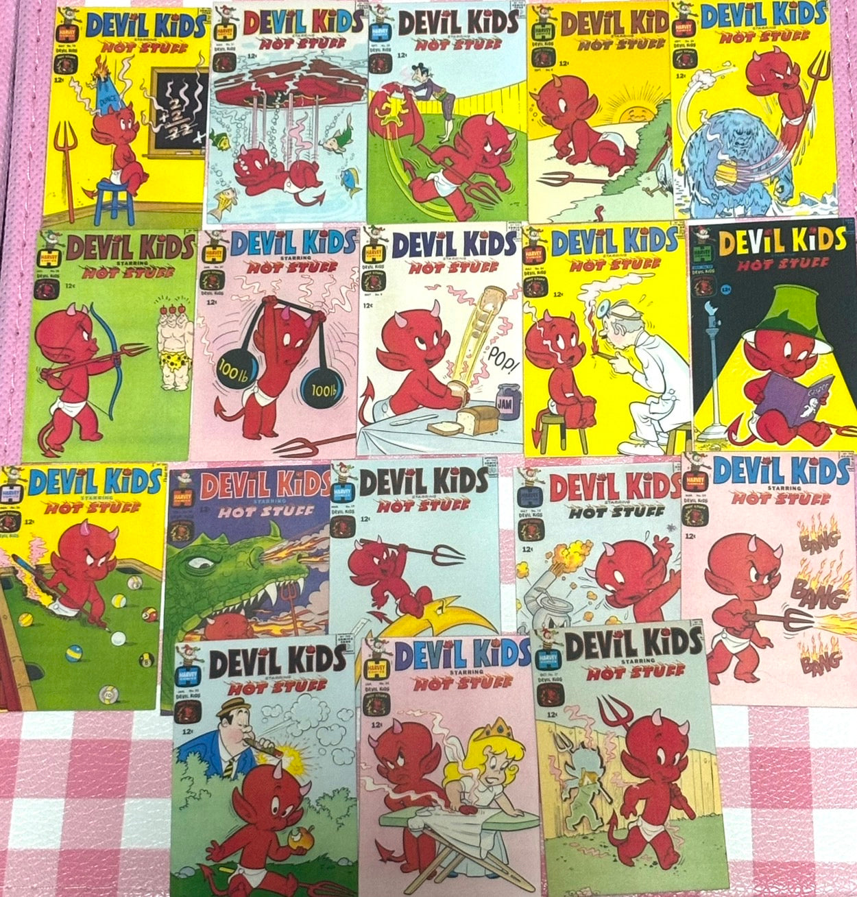 Hot Stuff, 18 pcs, Little Devil, stickers