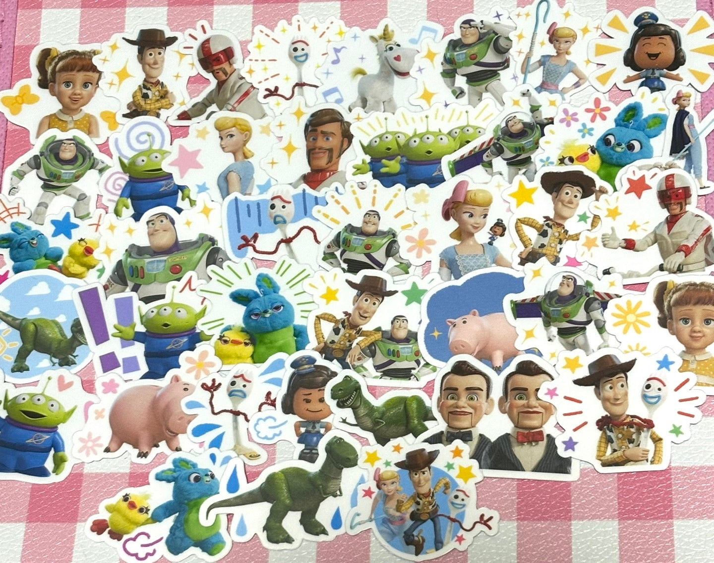 Toy Story 2, 40 pcs, Disney, Pixer, stickers