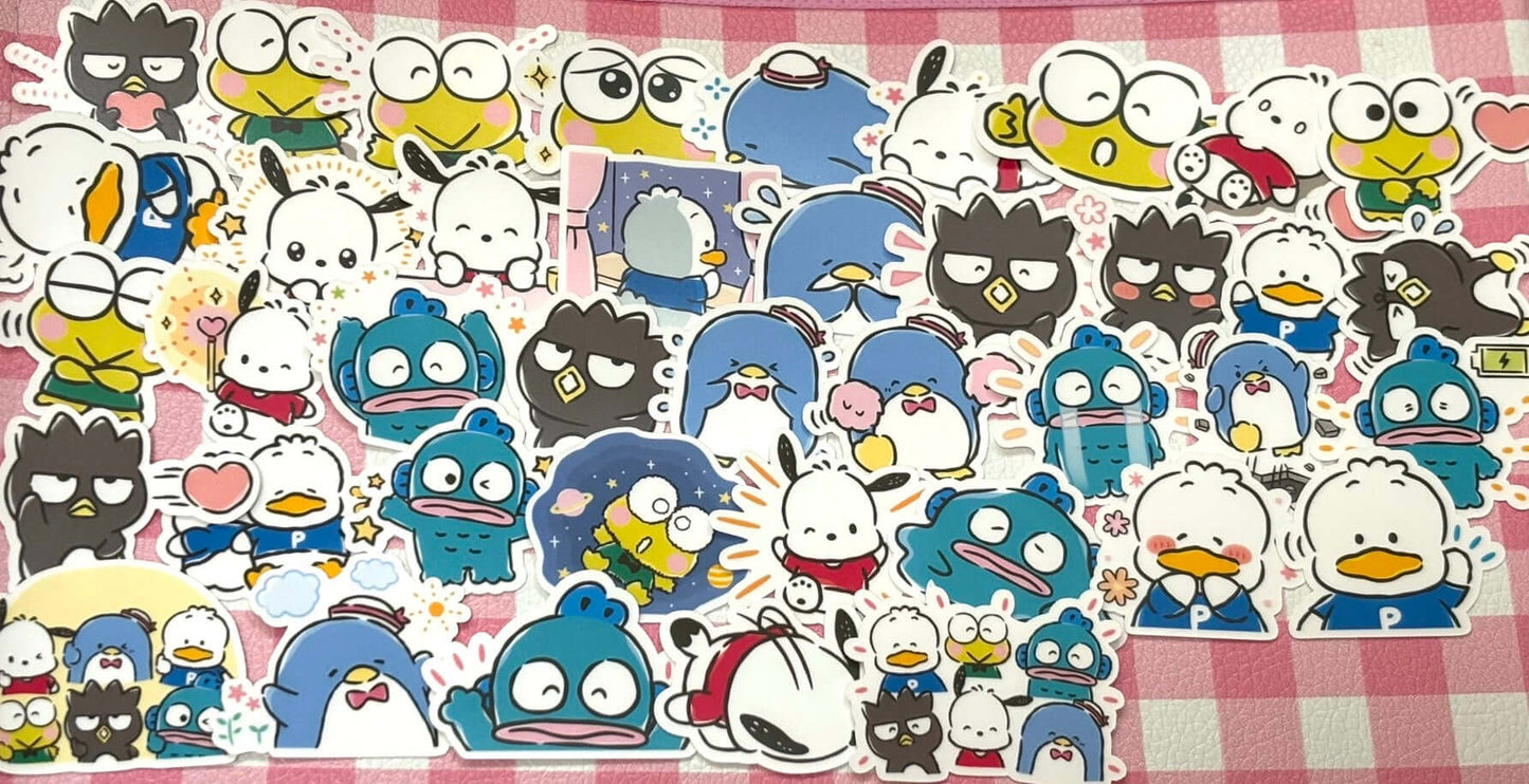 HAPIDANBUI 2, 40 pcs, SANRIO, stickers
