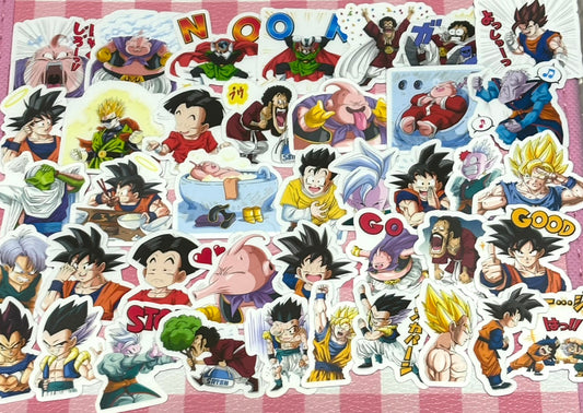 Dragon Ball 3, 40 pcs, DB, Arale, Akira Toriyama, stickers