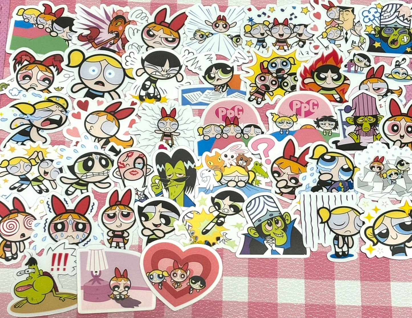 The Powerpuff Girls 1, 40 pcs, Cartoon Network, stickers