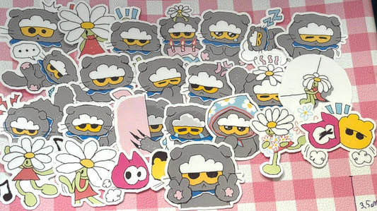 ZO&FRIENDS 2, 24 pcs, ZOA, G-DRAGON, K-pop, stickers