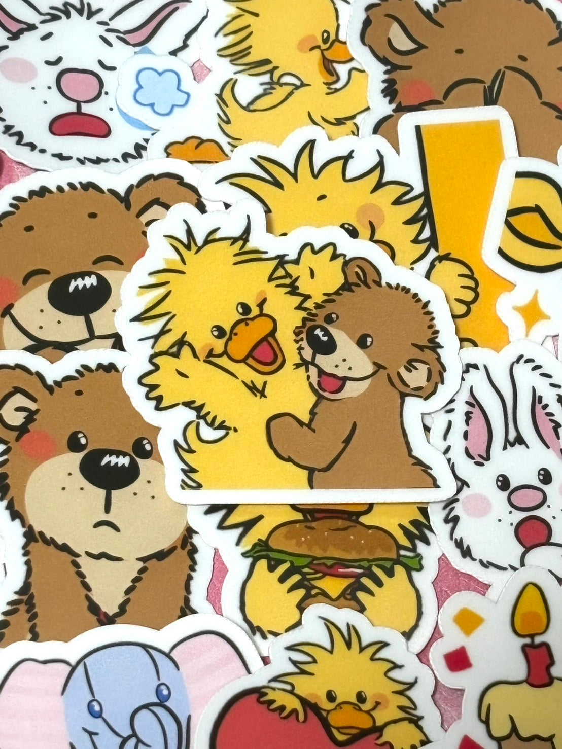 Suzy's Zoo 5, 40 pcs, stickers