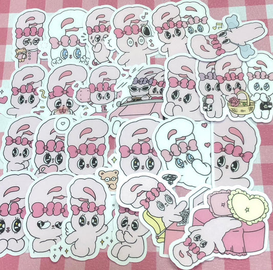 Esther Bunny 5, 24 pcs, stickers