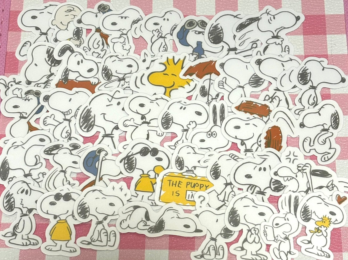 Snoopy 1, 40 pcs, stickers