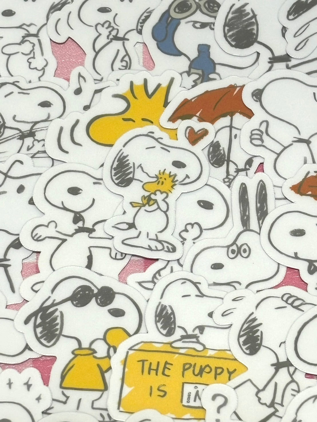 Snoopy 1, 40 pcs, stickers