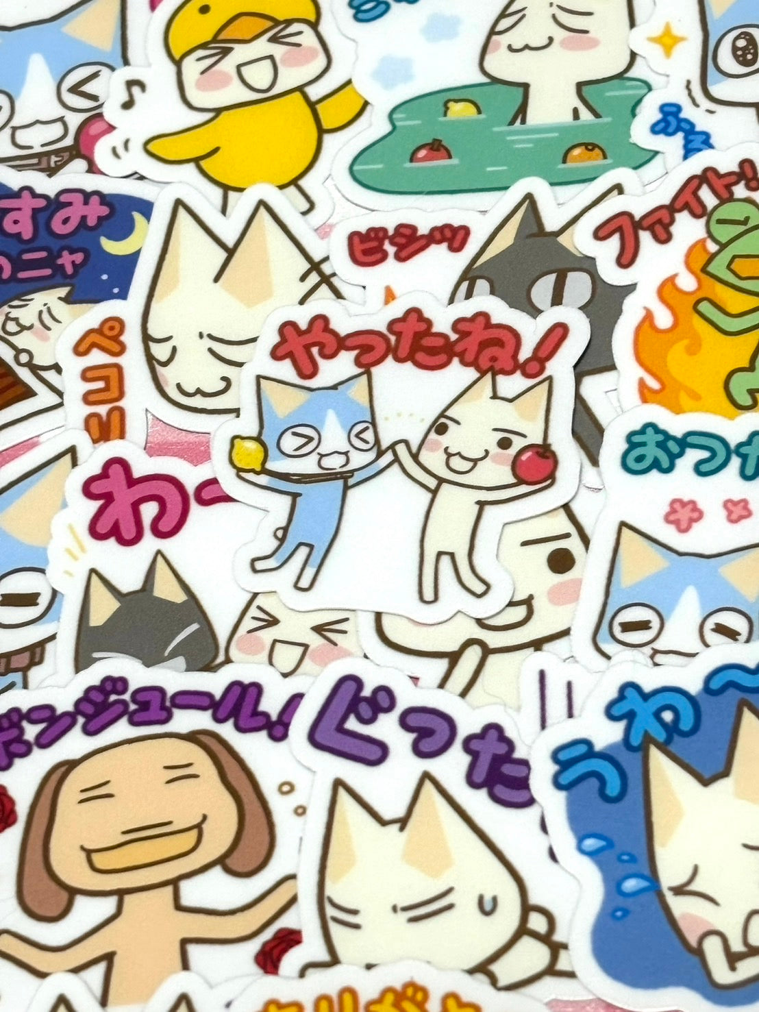 Toro Inoue Kawaii Stickers