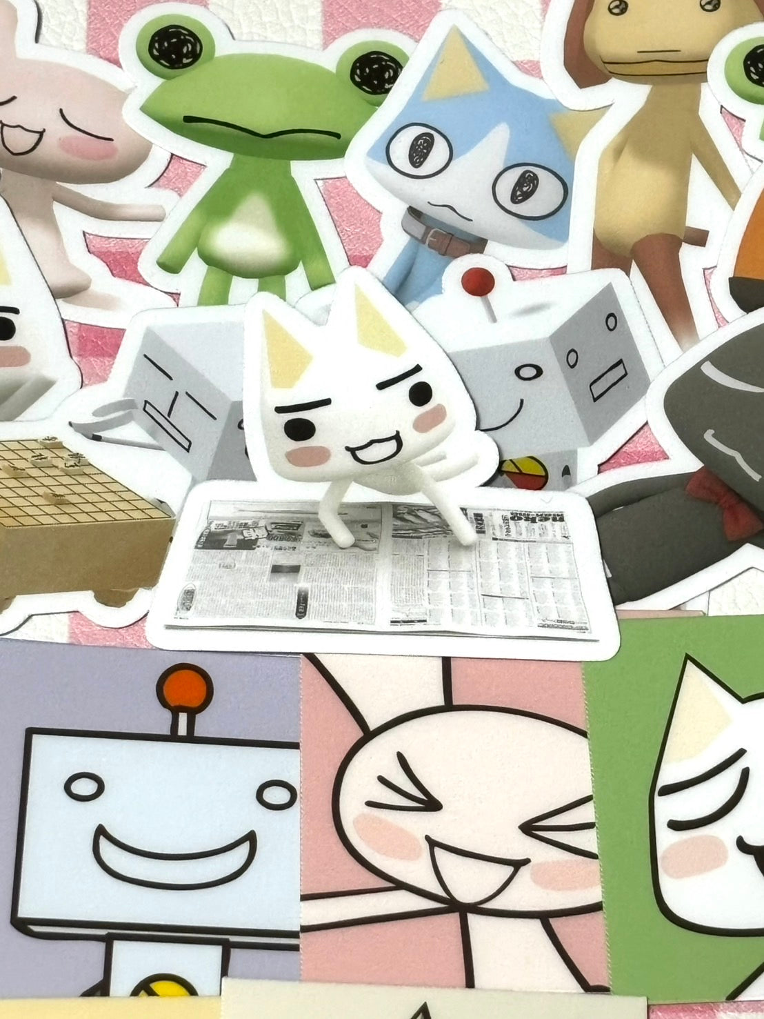 Toro Inoue Kawaii Stickers