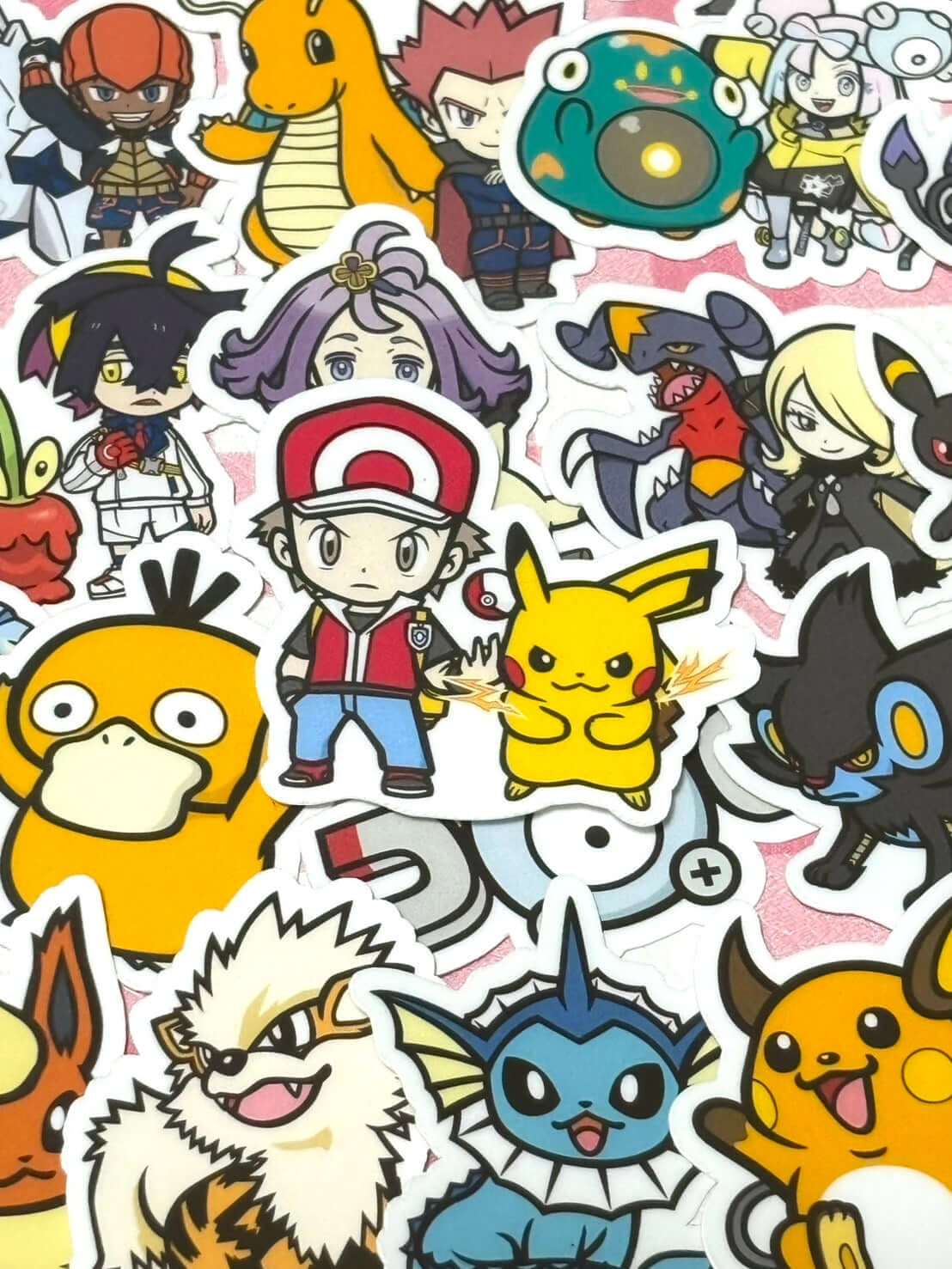Pokemon 8, 40 pcs, stickers