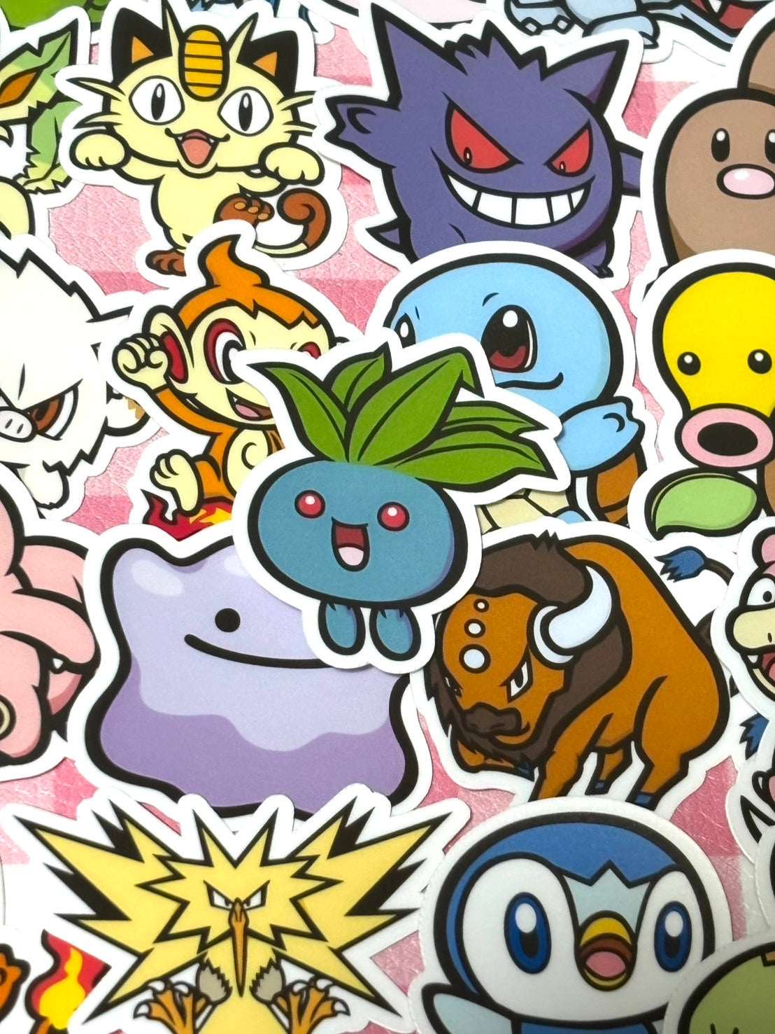 Pokemon 7, 40 pcs, stickers