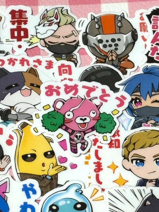 Fortnite 2,  40 pcs, stickers