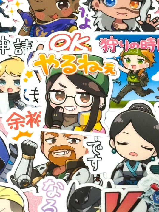 VALORANT 3,  24 pcs, stickers