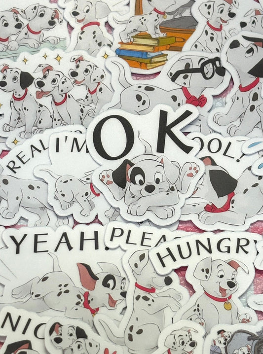 101 Dalmatians 1, 40 pcs, Disney, stickers