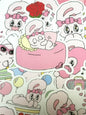 Esther Bunny 10, 24 pcs, stickers