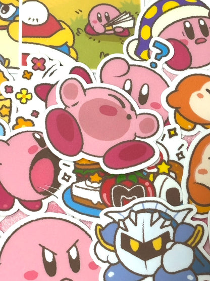 Kirby 1,  24 pcs, stickers