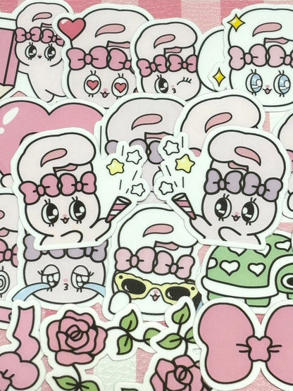 Esther Bunny 11, 40 pcs, stickers