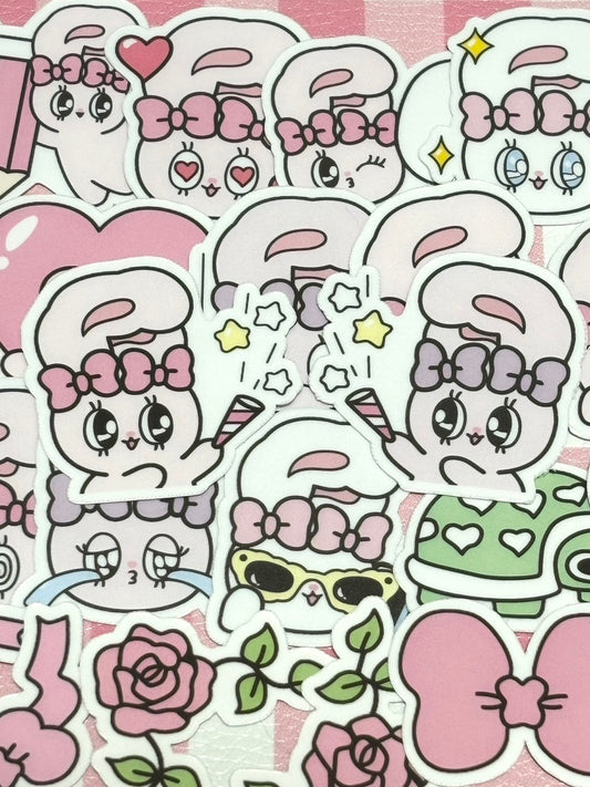 Esther Bunny 11, 40 pcs, stickers