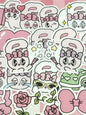 Esther Bunny 11, 40 pcs, stickers