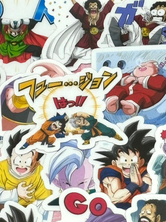 Dragon Ball 3,  40 pcs,  DB, Arale, Akira Toriyama, stickers