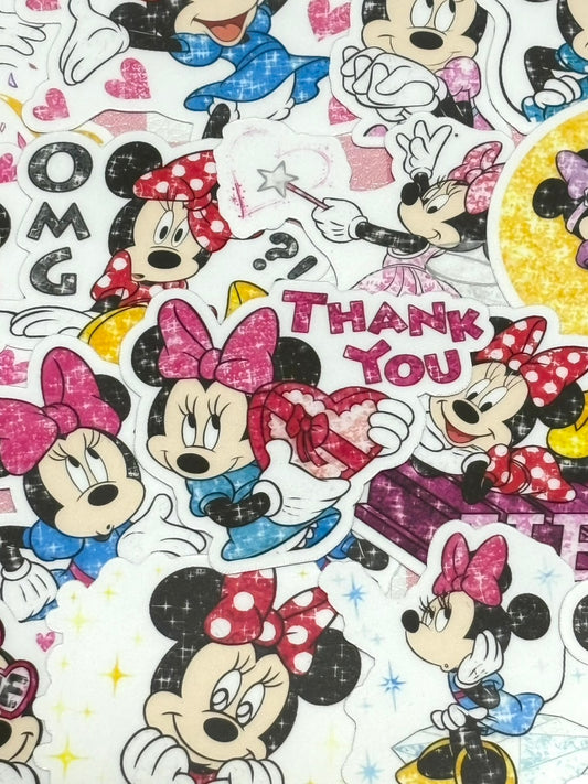 Minnie 6, 24 pcs, Disney, stickers