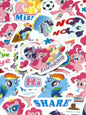 My Little Pony 1,  40 pcs, stickers
