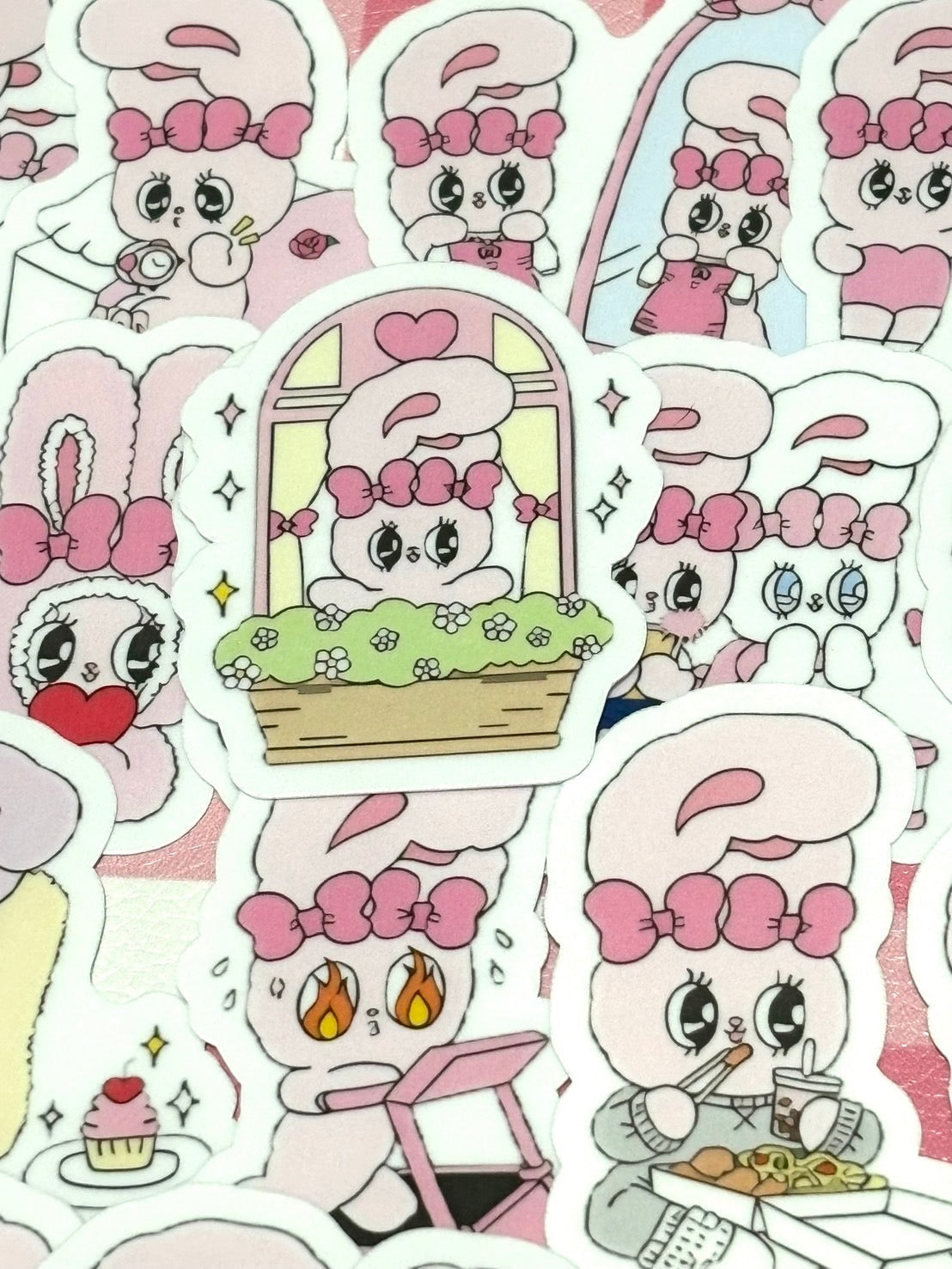 Esther Bunny 7, 24 pcs, stickers