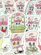 Esther Bunny 7, 24 pcs, stickers