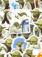 STAR WARS, 38 pcs, Yoda, Disney, stickers