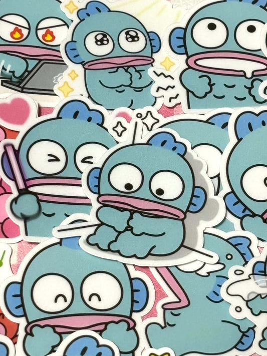 Hangyodon 9, 32 pcs, SANRIO, stickers