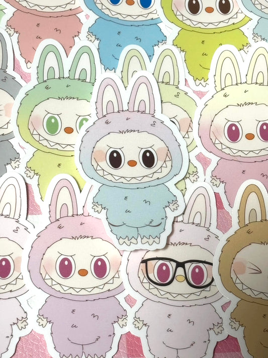 LABUBU 2,  18 pcs, The Monsters, POPMART, stickers