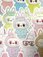 LABUBU 2,  18 pcs, The Monsters, POPMART, stickers