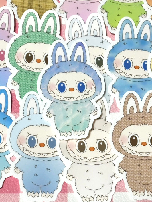 LABUBU 5,  18 pcs, The Monsters, POPMART, stickers