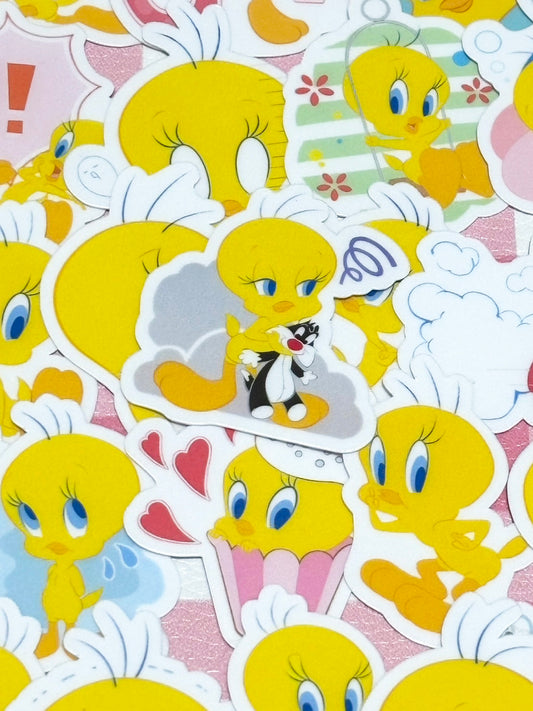 Tweety 3,  40 pcs, Warner Bros, Looney Tunes, stickers