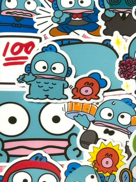 Hangyodon 3, 40 pcs, SANRIO, stickers