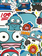 Hangyodon 3, 40 pcs, SANRIO, stickers