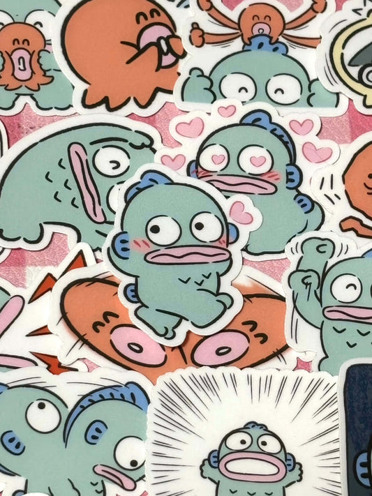 Hangyodon 4, 40 pcs, SANRIO, stickers