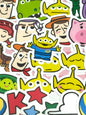 Toy Story 3,  40 pcs, Disney, Pixer, stickers