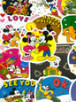 Mickey & Friends 1,  24 pcs, Disney, Christmas, stickers